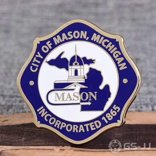 1. Mason Custom Firefighter Challenge Coin 1. Mason Custom Firefighter Challenge Coin