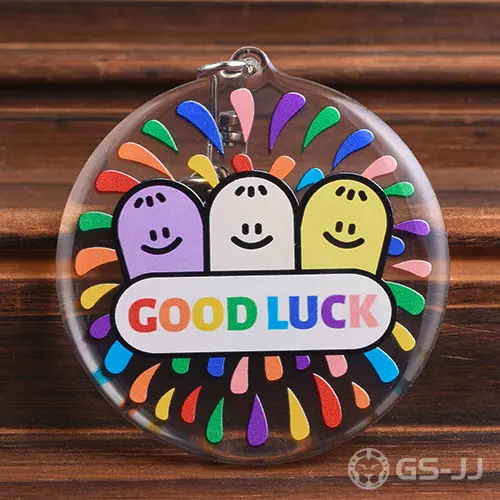 3. Good Luck Acrylic Keychian 3. Good Luck Acrylic Keychian