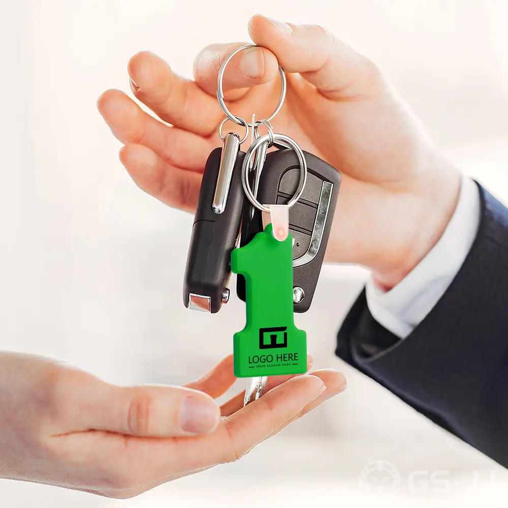 KC-SC-NO1 Printed Number One Custom Soft Keychains KC-SC-NO1 Printed Number One Custom Soft Keychains