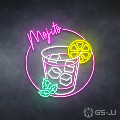 4. Mojito Neon Sign 4. Mojito Neon Sign