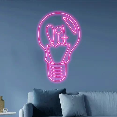4. LED Bulb Neon Lights