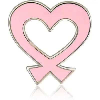 4. Heart Ribbon Awareness Ribbon Pin 4. Heart Ribbon Awareness Ribbon Pin