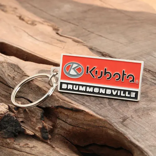 4. Personalized Kubota Metal Keychains 4. Personalized Kubota Metal Keychains