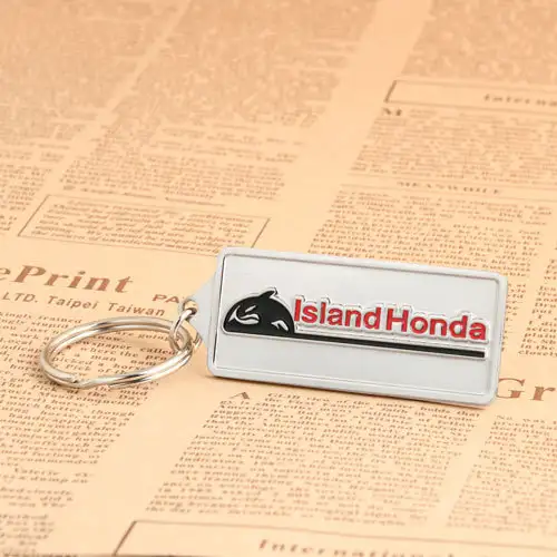 3. Custom Honda Car Keychains