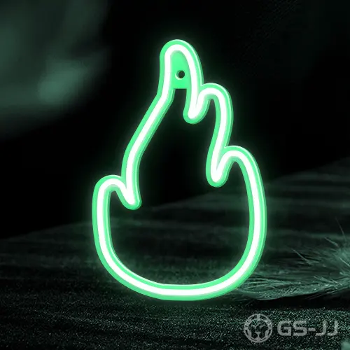 2. Fire 2 Sided Neon Sign 2. Fire 2 Sided Neon Sign