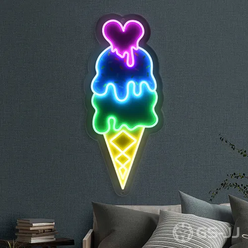 1. Ice Cream UV Neon Sign 1. Ice Cream UV Neon Sign