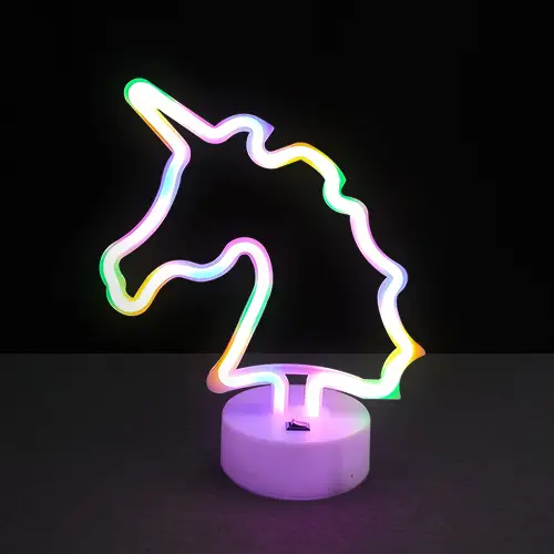5. Unicorn Mini Portable Neon Sign