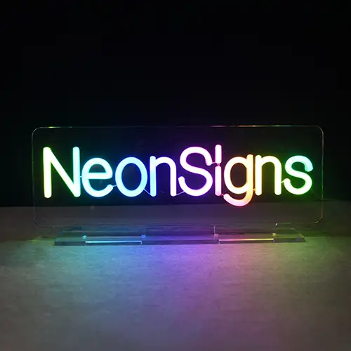 4. NeonSigns with Stand