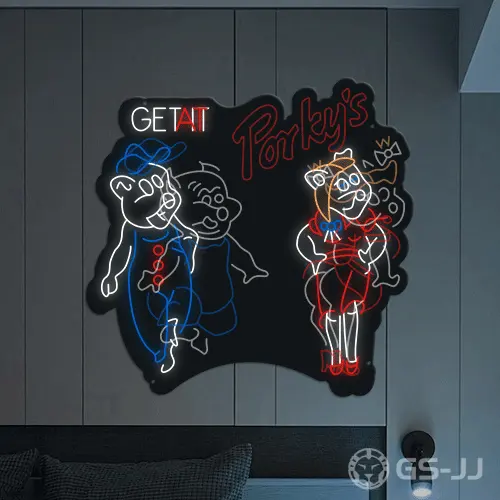 4. GETAT Porky Neon Sign 4. GETAT Porky Neon Sign
