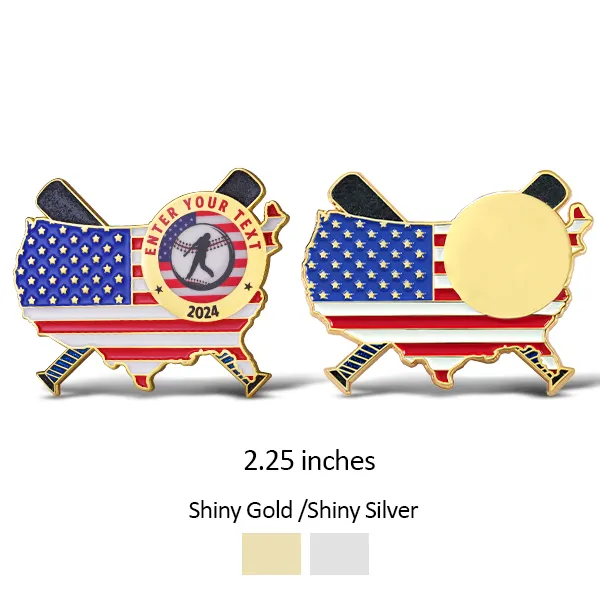 Flag Baseball Sunamel Trading Pins Flag Baseball Sunamel Trading Pins