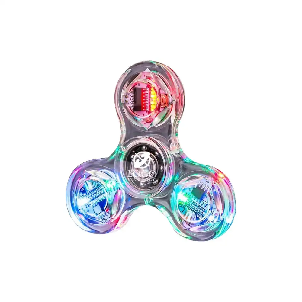 SP-CLE Clear LED Fidget Spinner SP-CLE Clear LED Fidget Spinner
