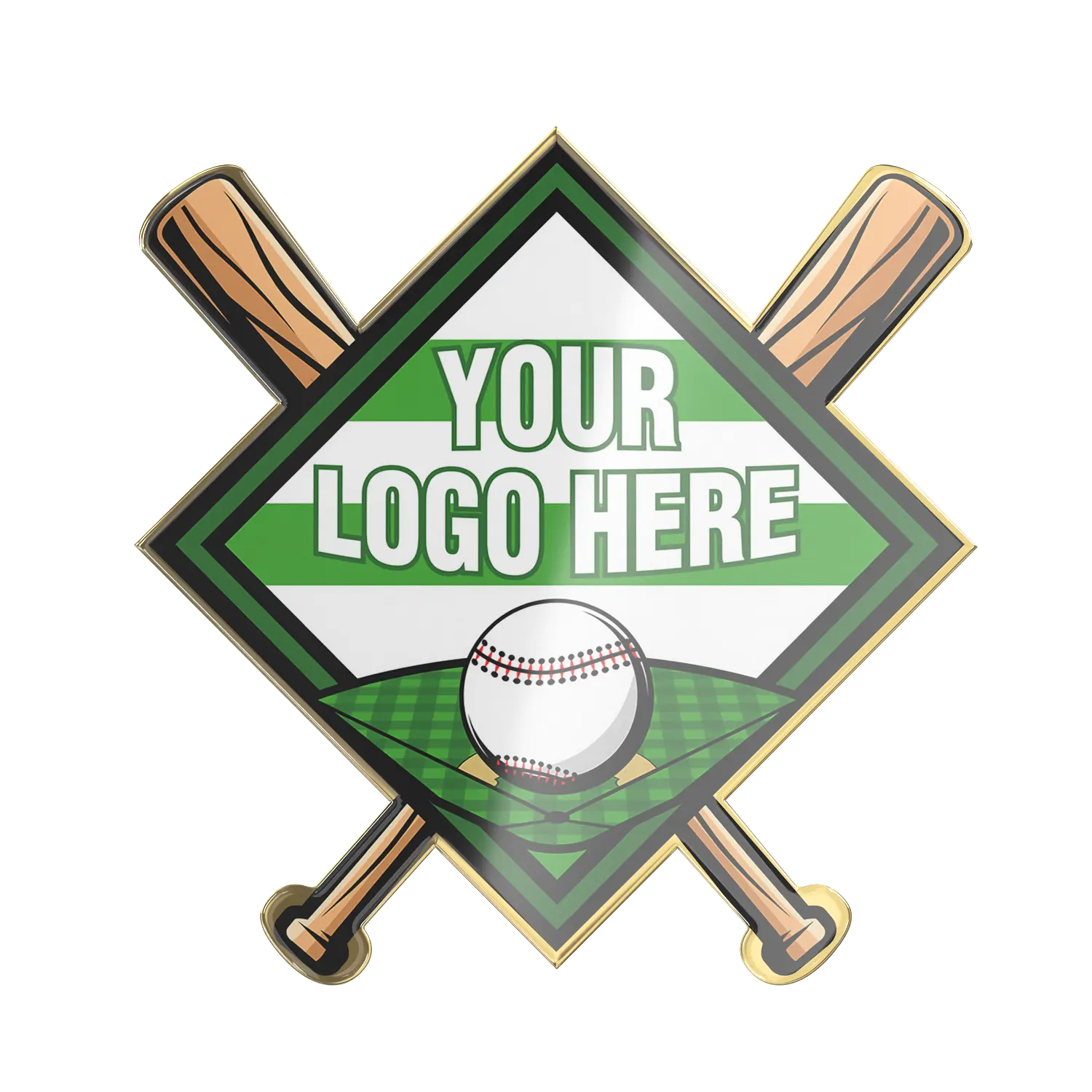 Baseball Field Sunamel Trading Pins