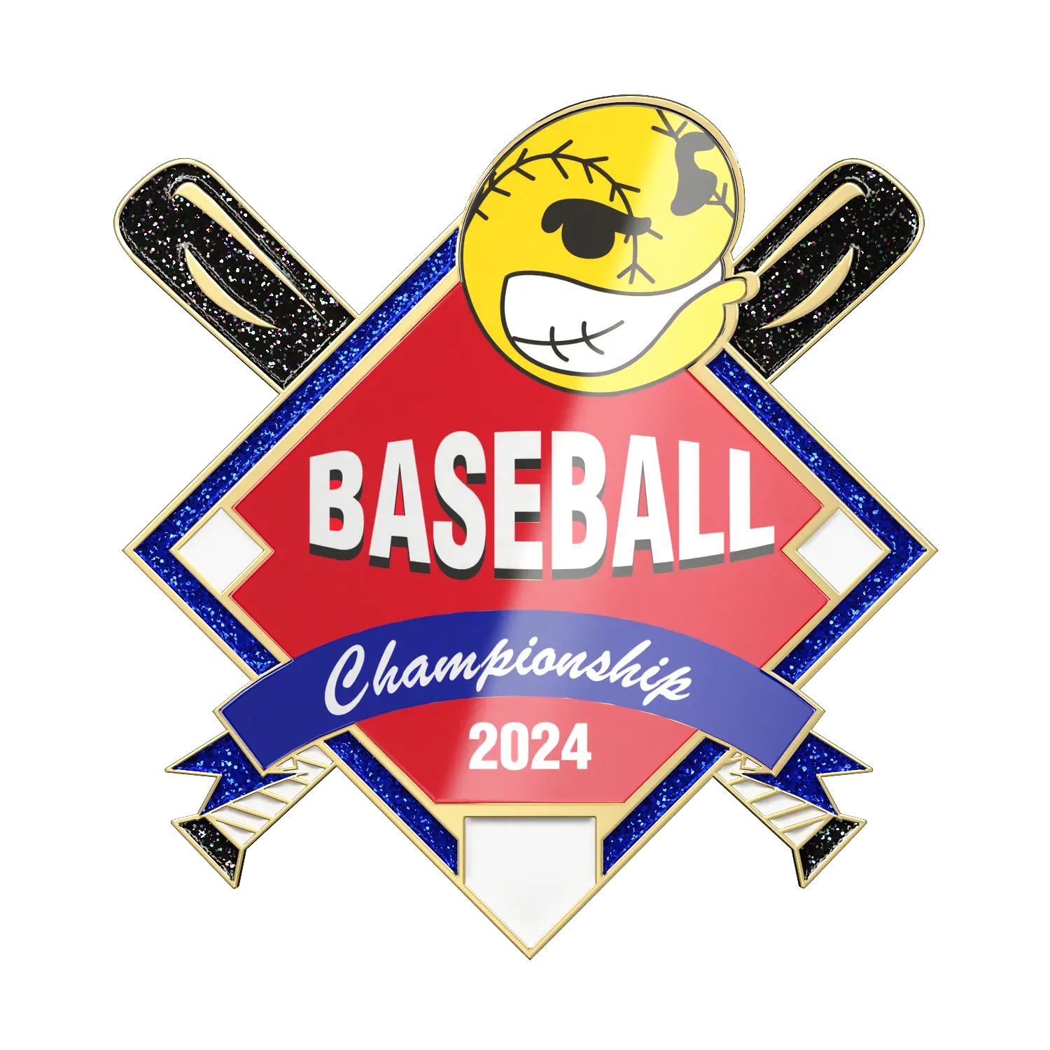 Baseball Championship Sunamel Trading Pins