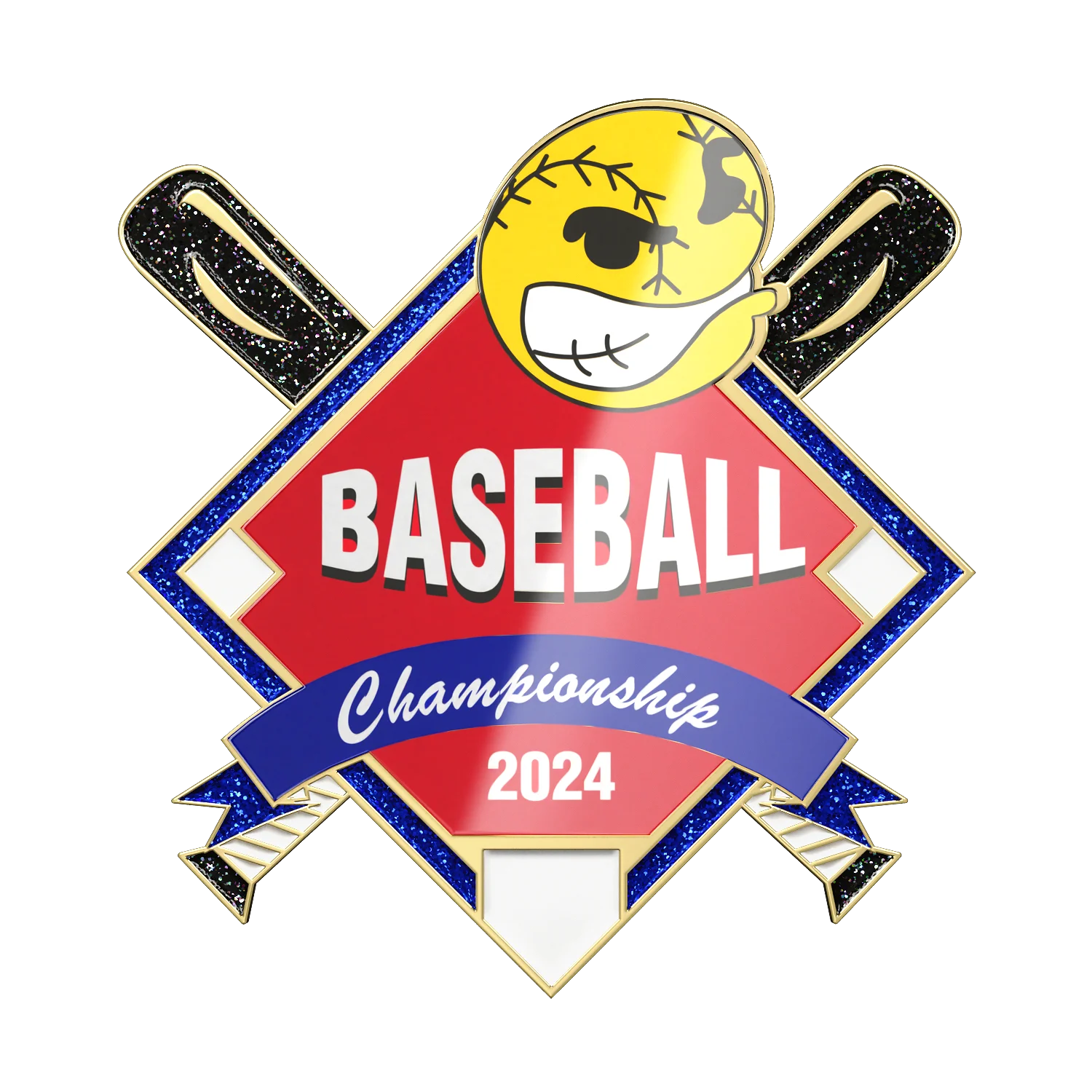 Baseball Championship Sunamel Trading Pins