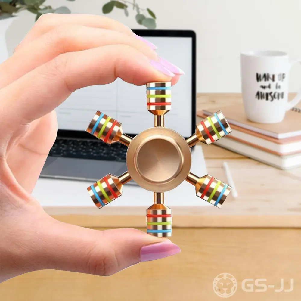 SP-BGR Detachable Brass Fidget Spinner SP-BGR Detachable Brass Fidget Spinner