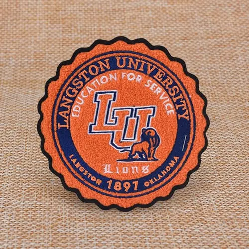 2. Custom LU Chenille Patch