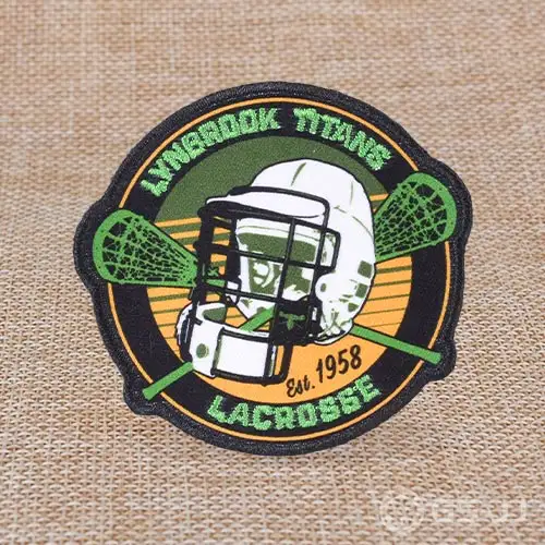 2.Lacrosse Printed Patches 2.Lacrosse Printed Patches