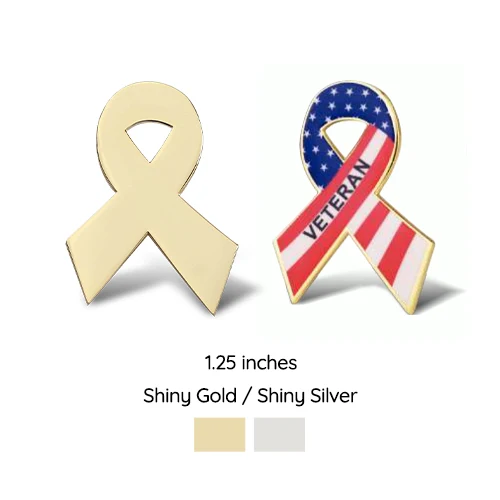 10. Ribbon Shape 24 Hours Rush Pins