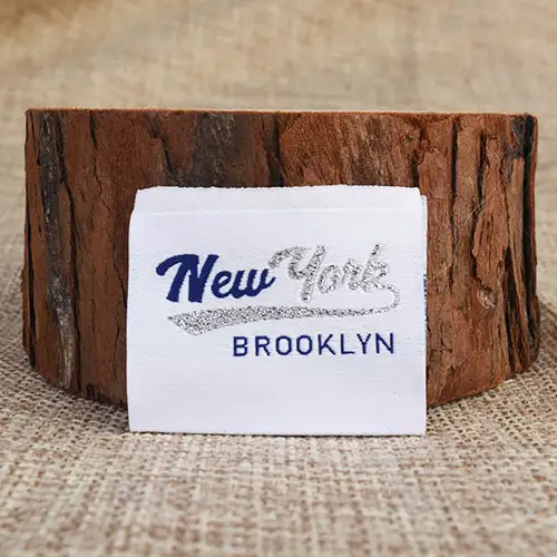 4. New York Brooklyn Woven Label