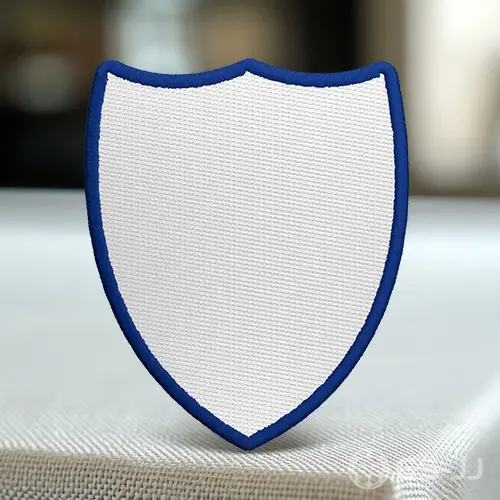 10.Navy Border Blank Stock Shaped Patches 10.Navy Border Blank Stock Shaped Patches