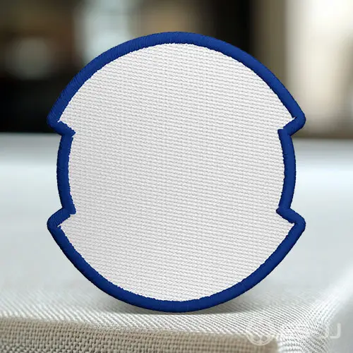 6.Notched Buckler Blank Stock Shaped Patches 6.Notched Buckler Blank Stock Shaped Patches