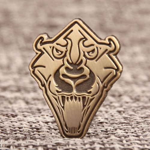 Tiger Head Vintage Cheap Pins