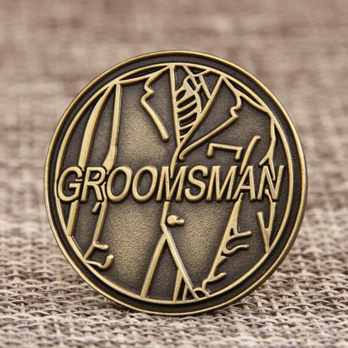 Groomsman Enamel Pins