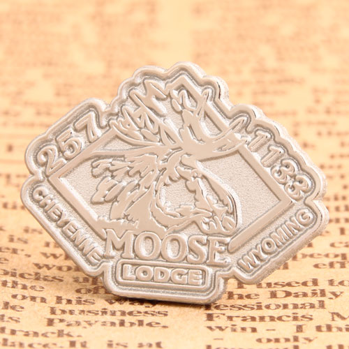 Custom Moose Enamel Pins