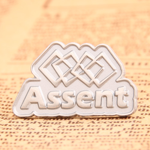 Assent Enamel Pins