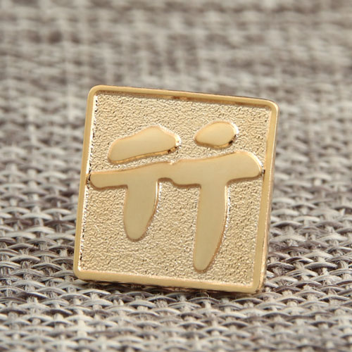 Chinese Characters Enamel Pins No Minimum