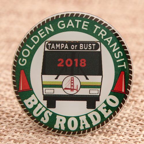 Custom Bus Roadeo Pins