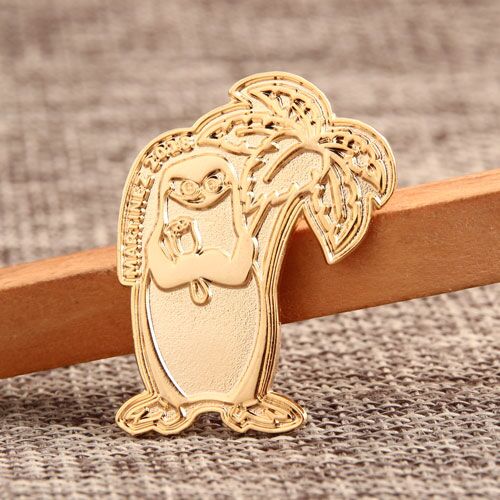 penguin enamel pins