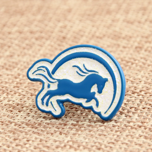 Enamel Pin | Running Horse Enamel Pins | Cheap - EnamelPins.com