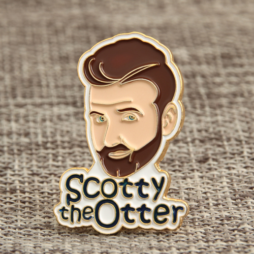 Scotty The Otter Enamel Pins