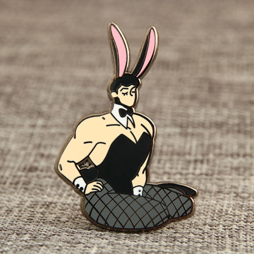 Bunny Boy Enamel Pins
