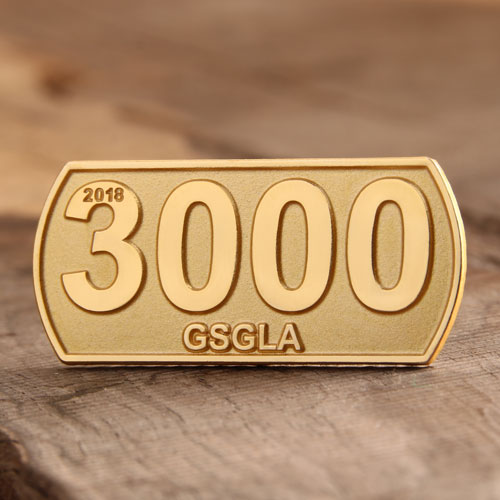 3000 Custom Enamel Pins