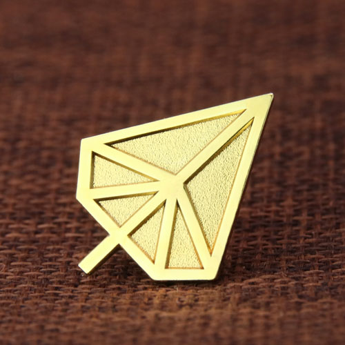 Gold tree enamel pins