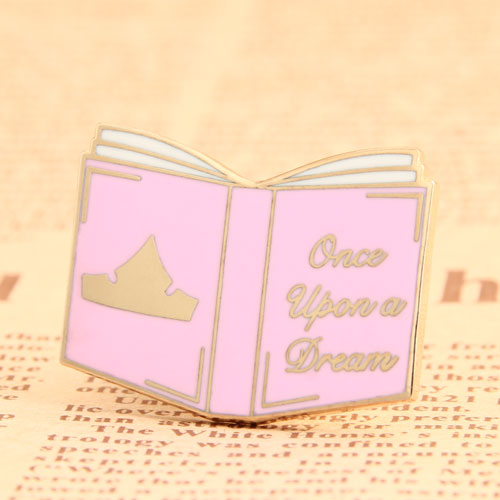 Custom Book Enamel Pins