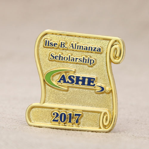 ASHE Custom Lapel Pins No Minimum