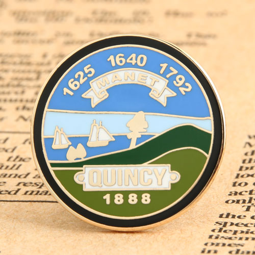 Manet Quincy Enamel Pin