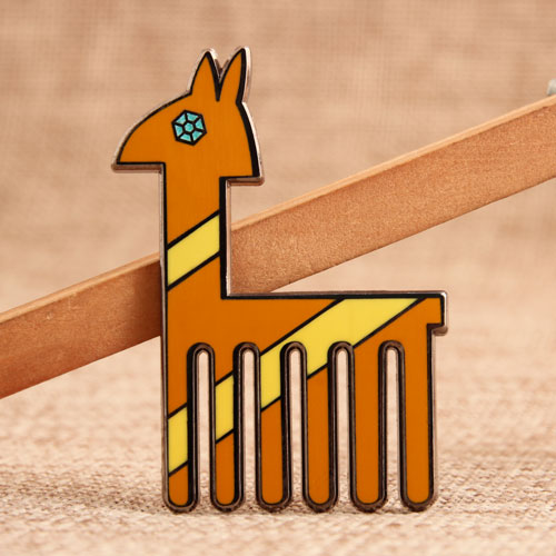 Custom Comb Enamel Pins