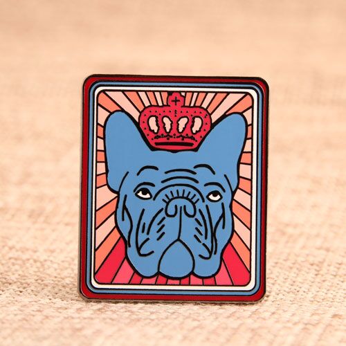 Custom Bulldog Enamel Pins