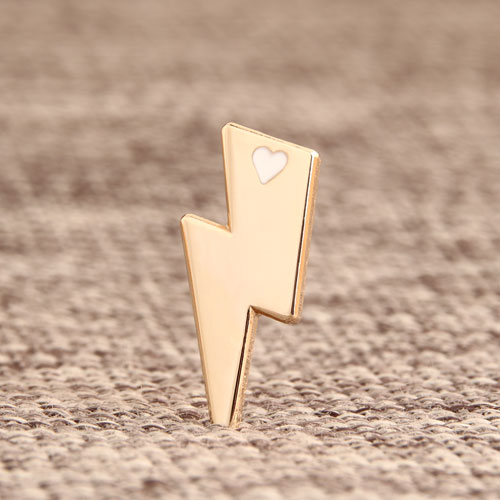 Custom Lightning Enamel Pins