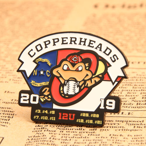 Copperheads Enamel Pins 