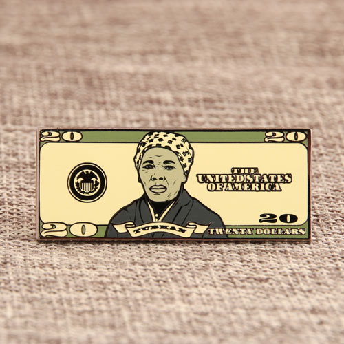 20 Dollars Enamel Pins