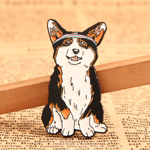 Dog Enamel Lapel Pins