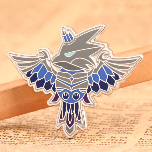 Flying Bird Enamel Pins