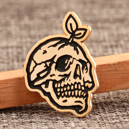 Custom Grass & Skull Pins