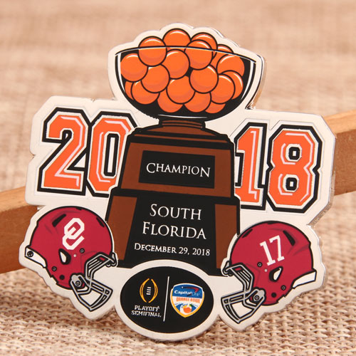 Champion Enamel Pin