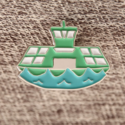 Ship Enamel Lapel Pins